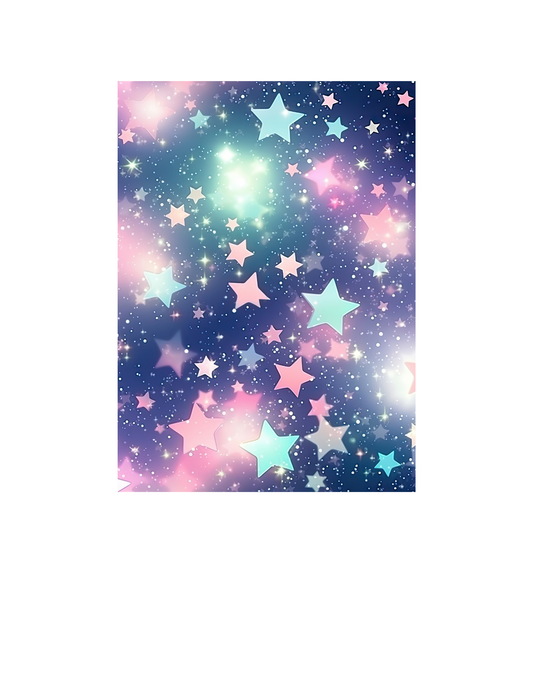 A5 Night Stars Sublimation Journal - Refillable - Bookmarked