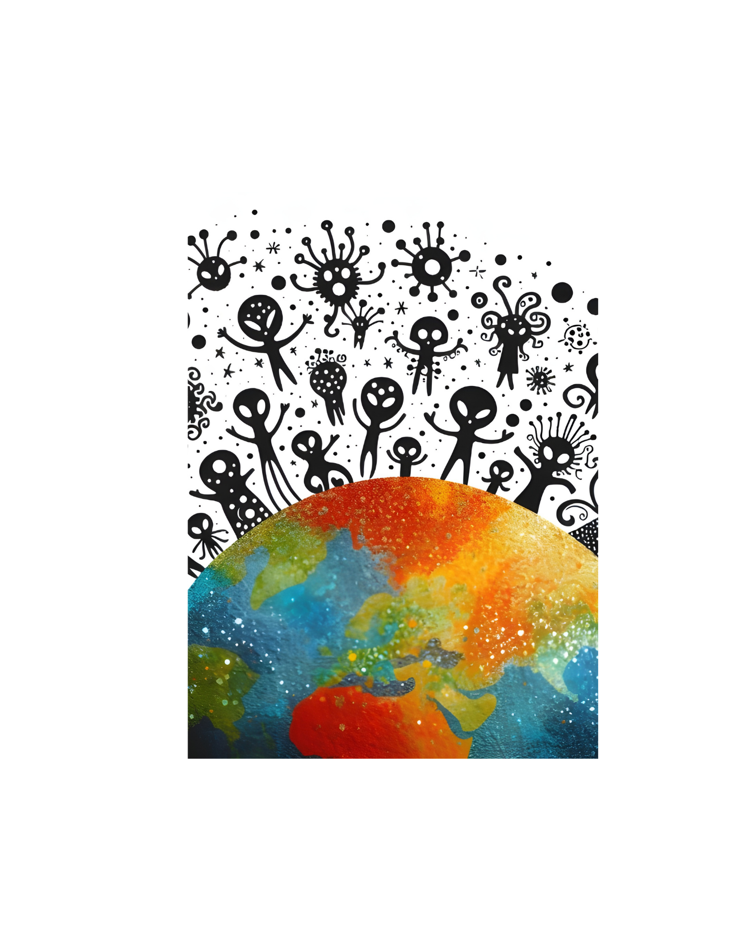 A6 Alien Sublimation Journal  - Refillable & Bookmarked (Copy)