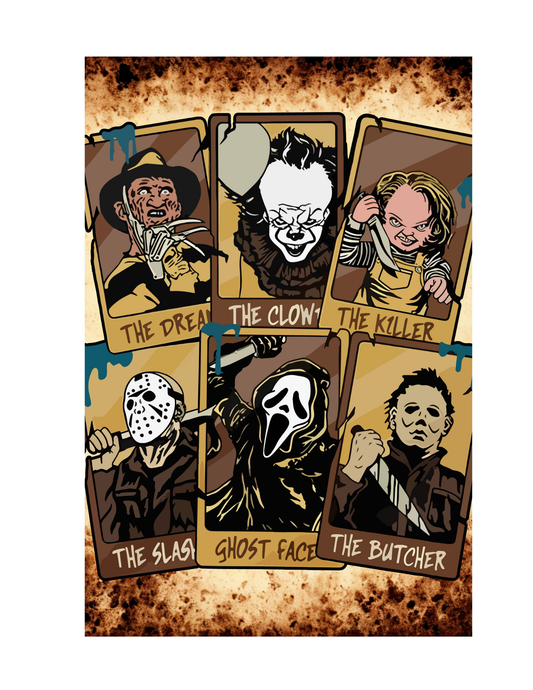 A5 Horror Guys Sublimation Journal - Refillable - Bookmarked