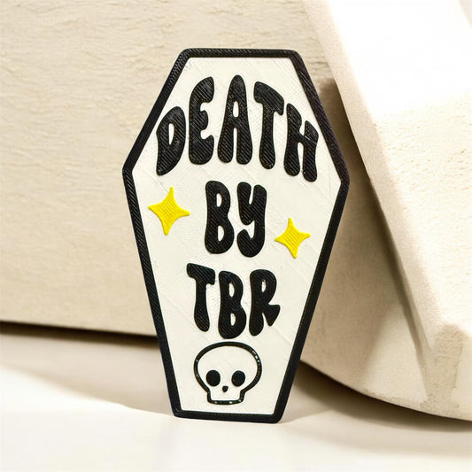 3D - Bookshelf Decor - Death By TBR