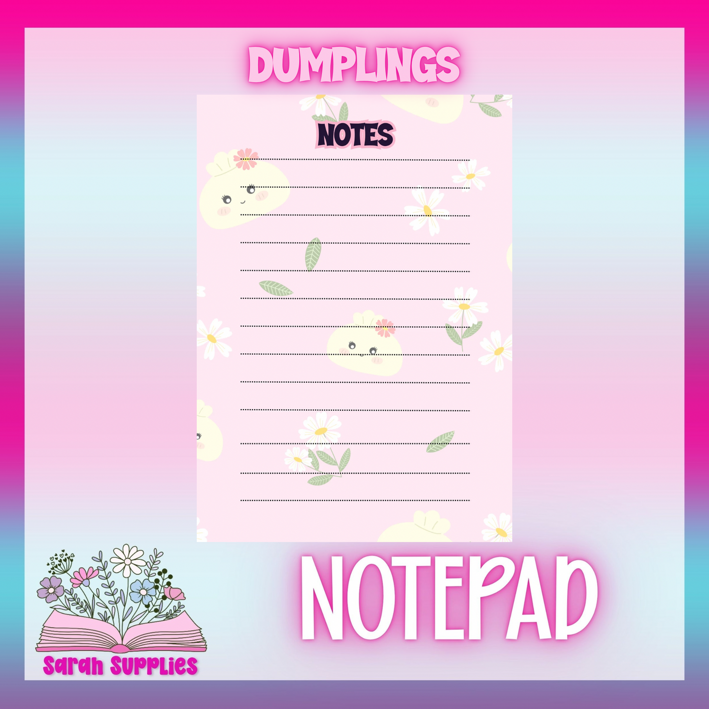 Notepad - Dumplings