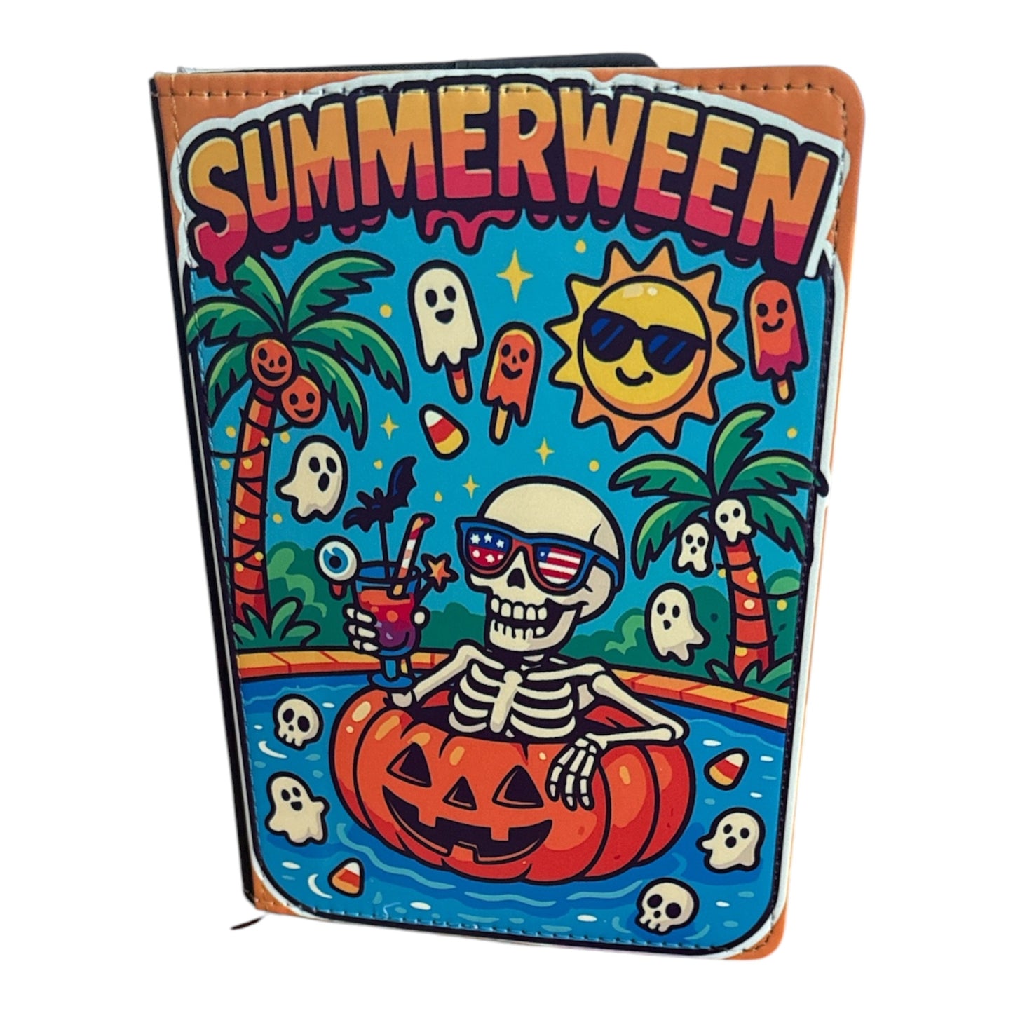 A6 Summerween Sublimation Journal  - Refillable & Bookmarked
