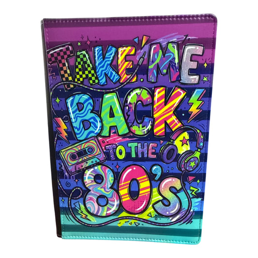 A5 80s Sublimation Journal - Refillable - Bookmarked