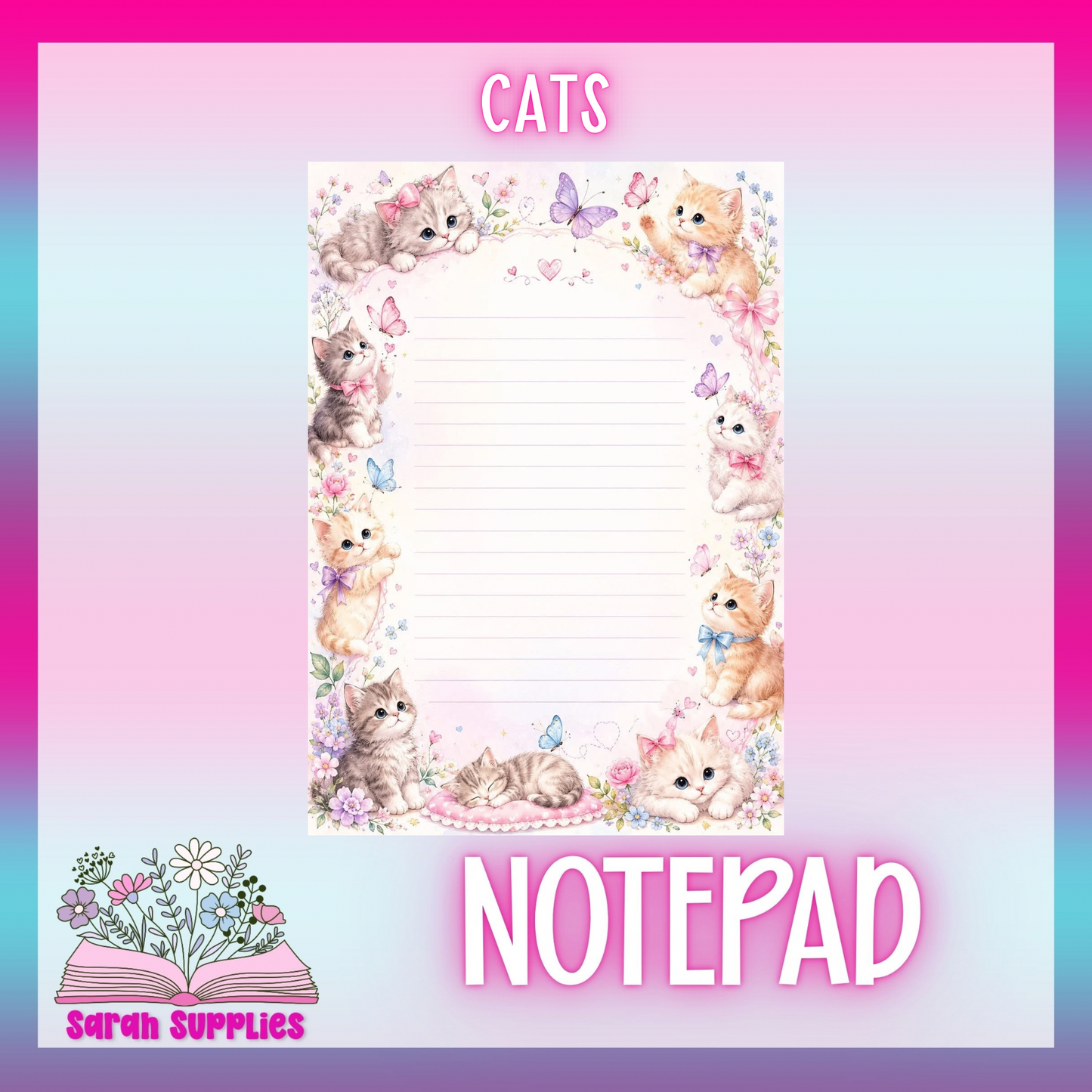 Notepad - Cats
