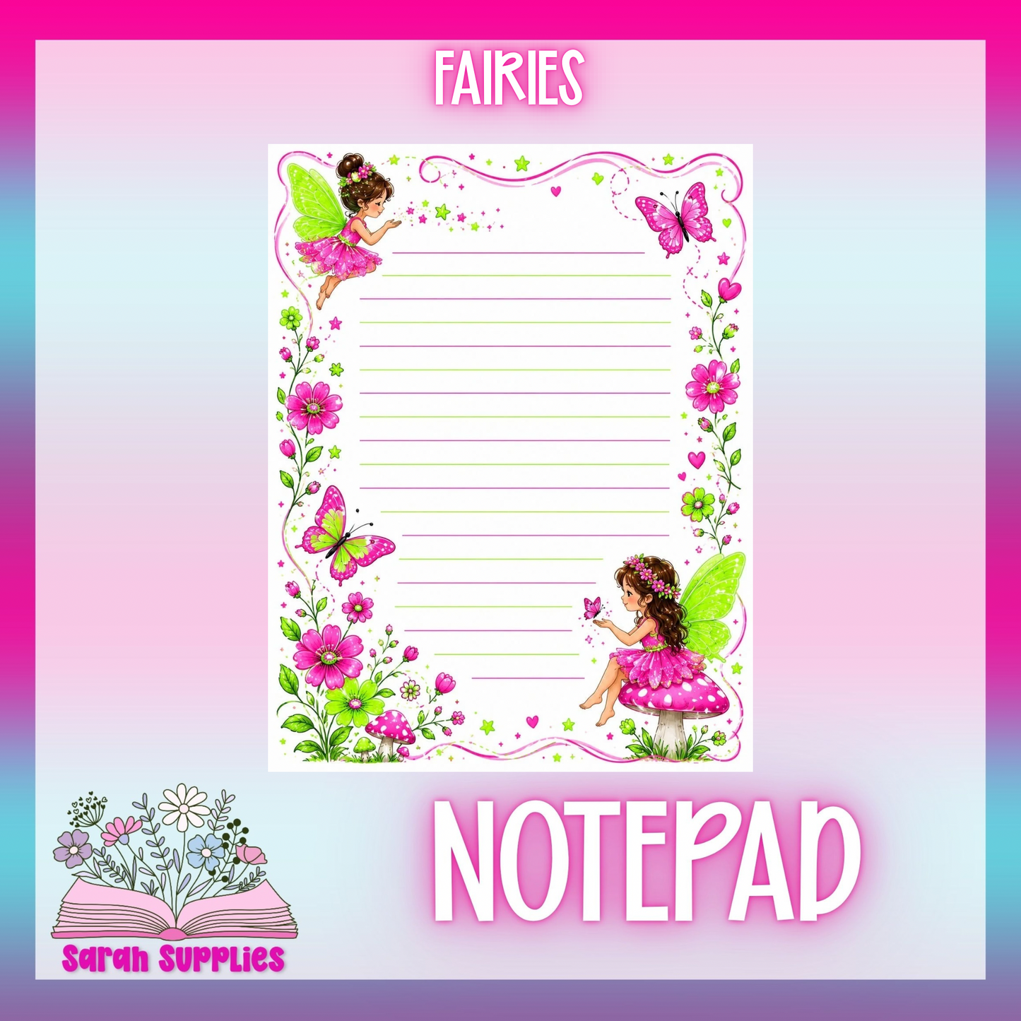 Notepad - Fairies