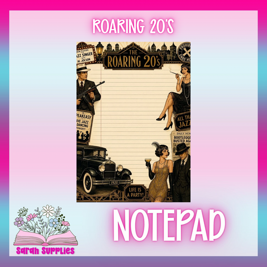 Notepad - Roaring 20s