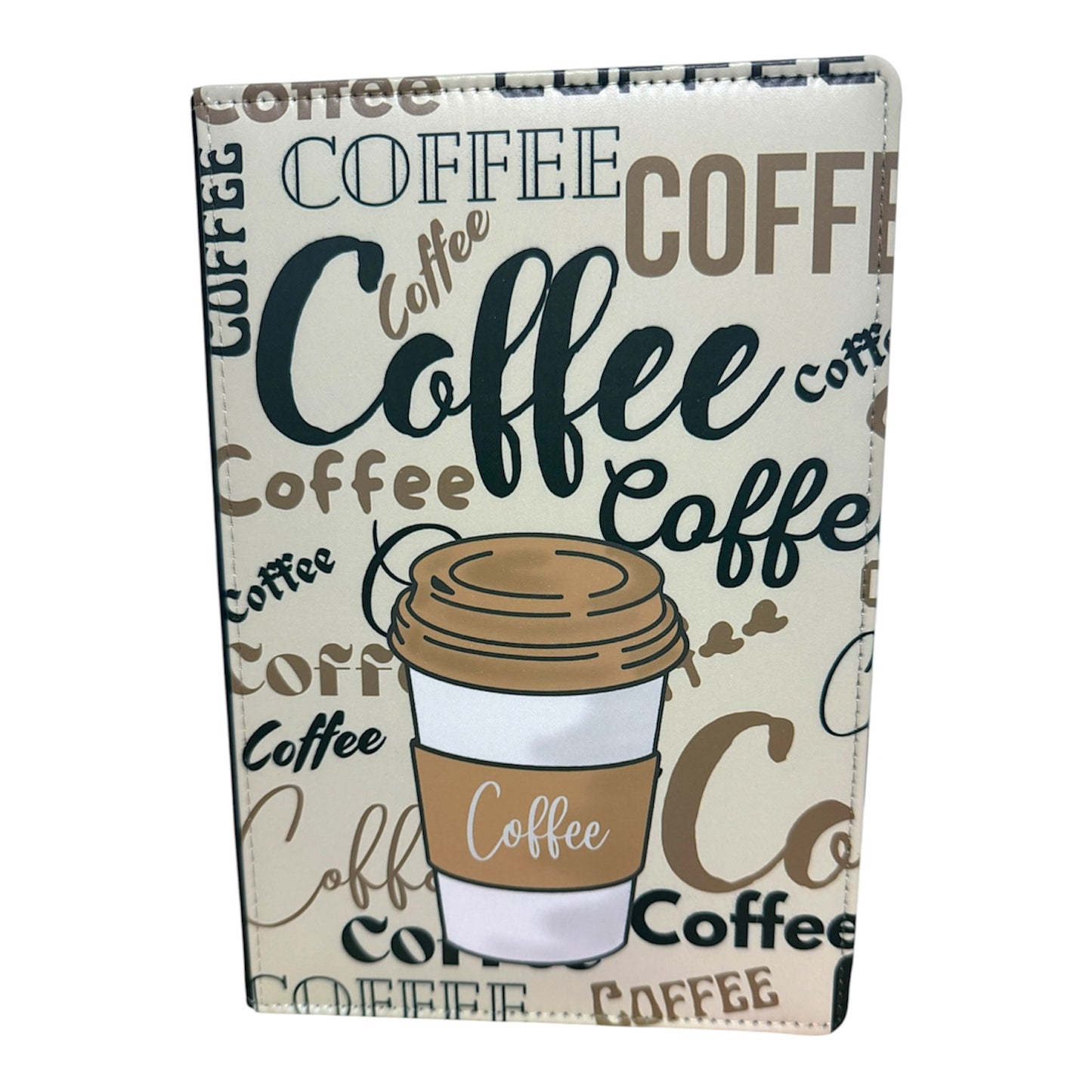 A5 Coffee Sublimation Journal - Refillable - Bookmarked
