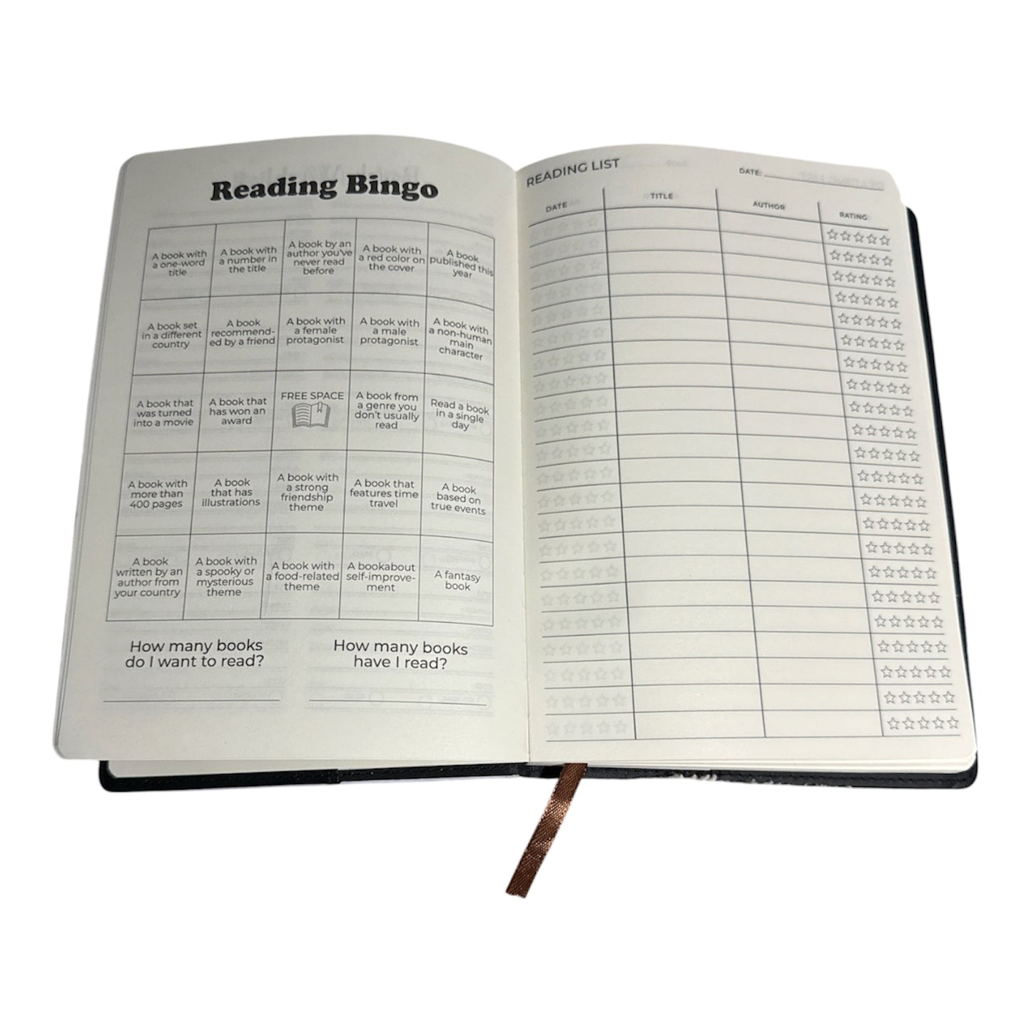 A5 Refillable Journal Reading Pages