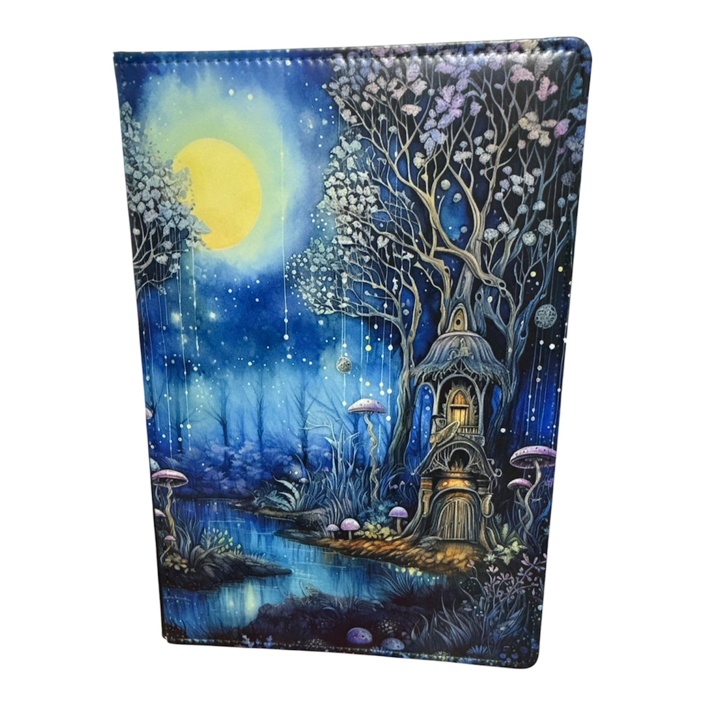 A5 - Mystical Forest Night Sublimation Journal - Refillable - Bookmarked