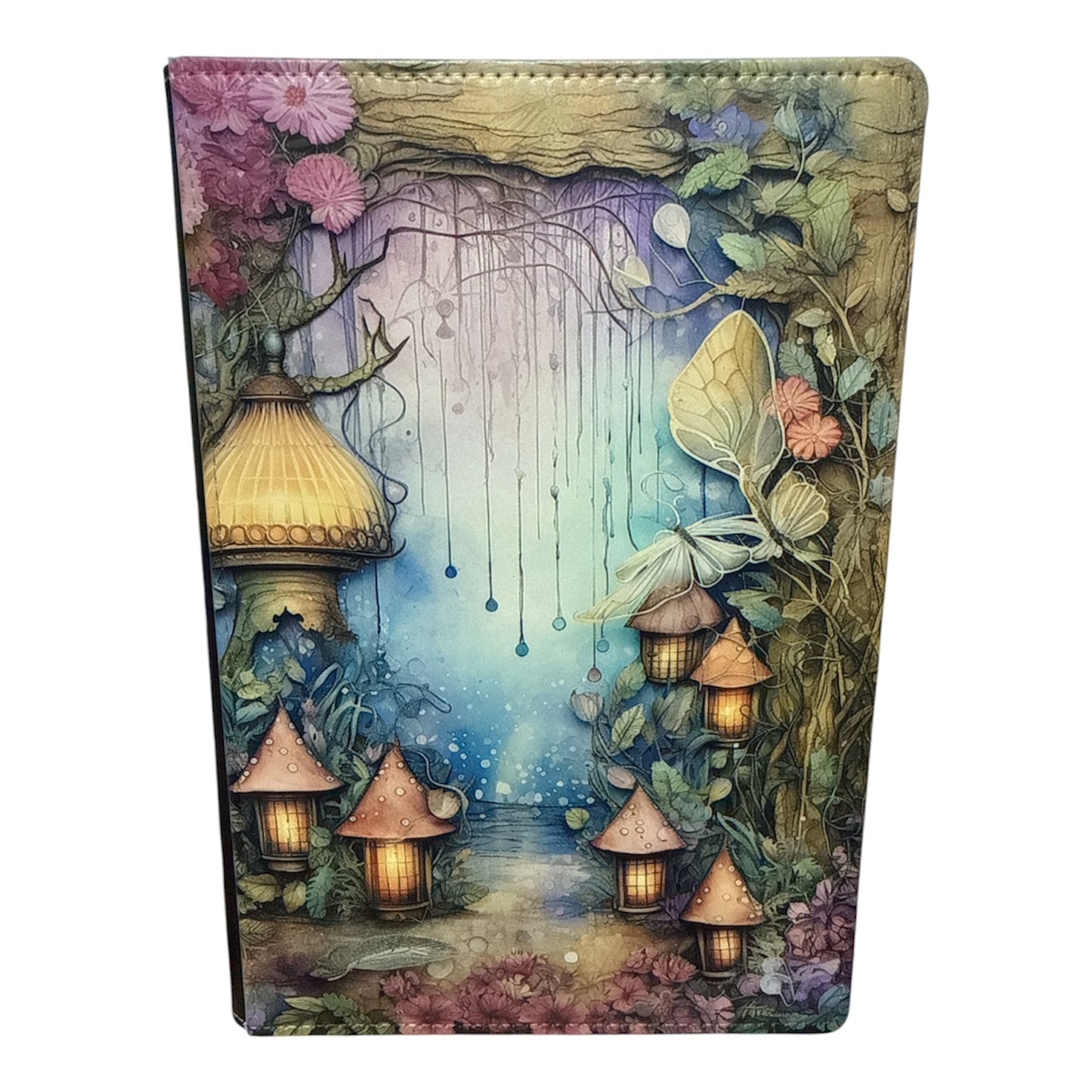 A5 - Mushroom Lanterns Sublimation Journal - Refillable - Bookmarked