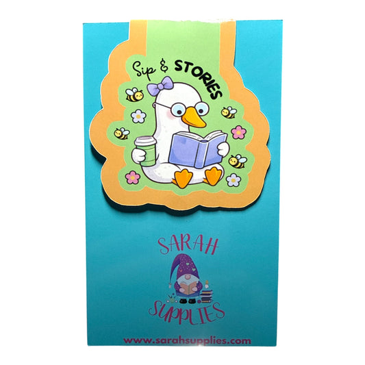 Magnetic Bookmark - Sips & Stories