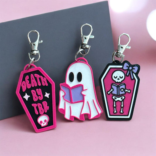 Keychains - Spooky Bookish Bundle O Keychains