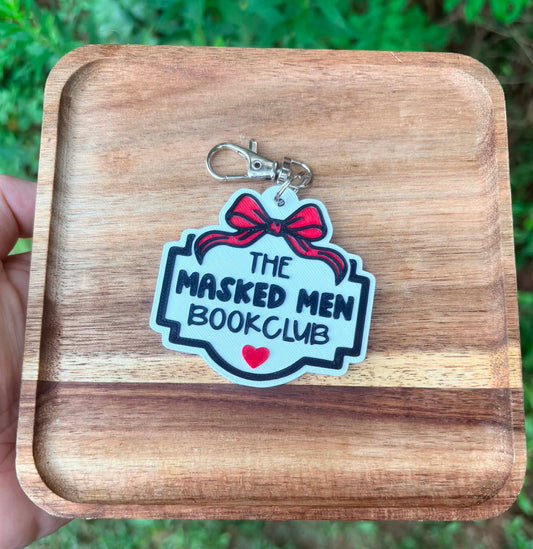 Keychains - The Masked Men Book Club