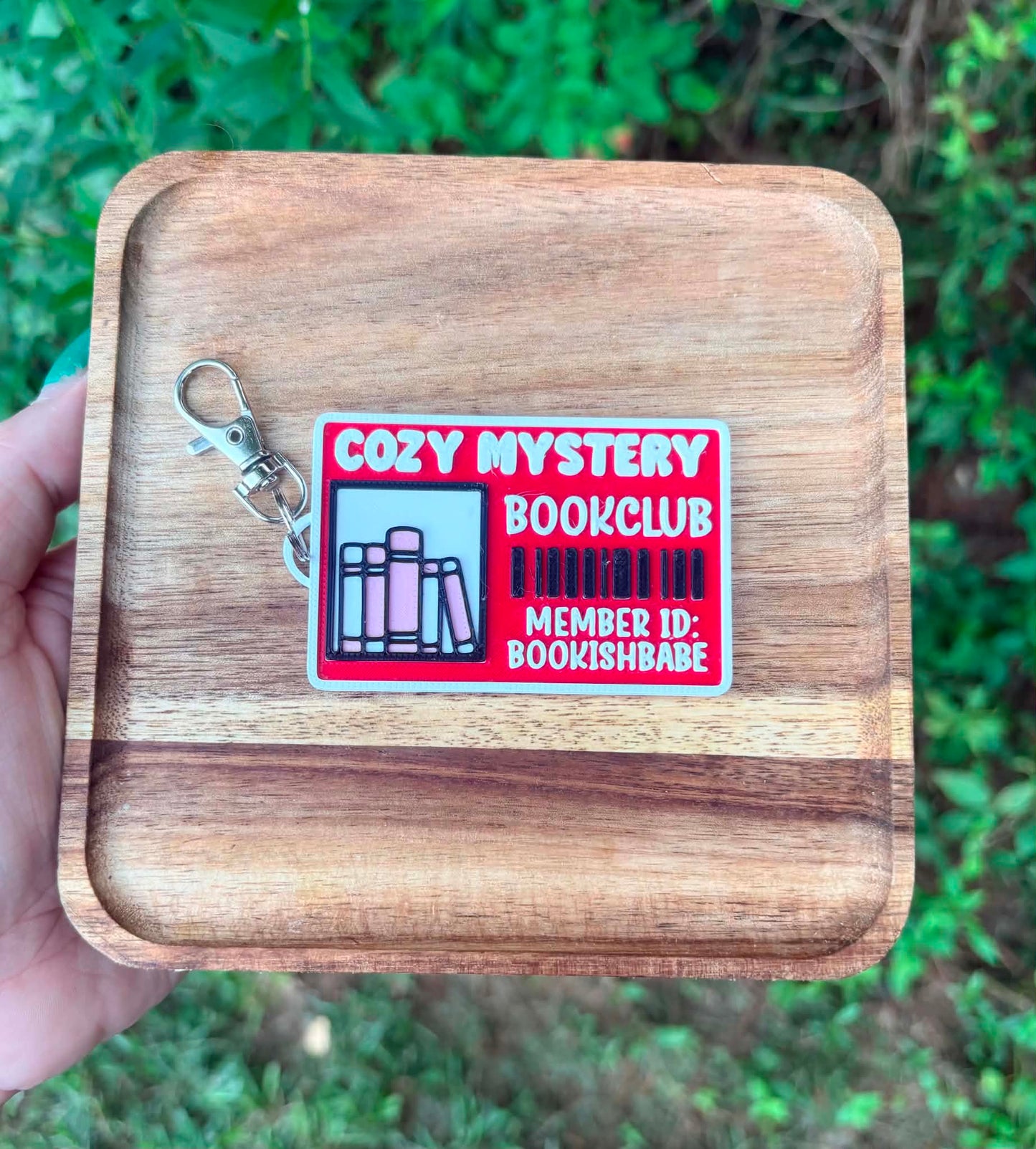 Keychains - Cozy Mystery Library Card