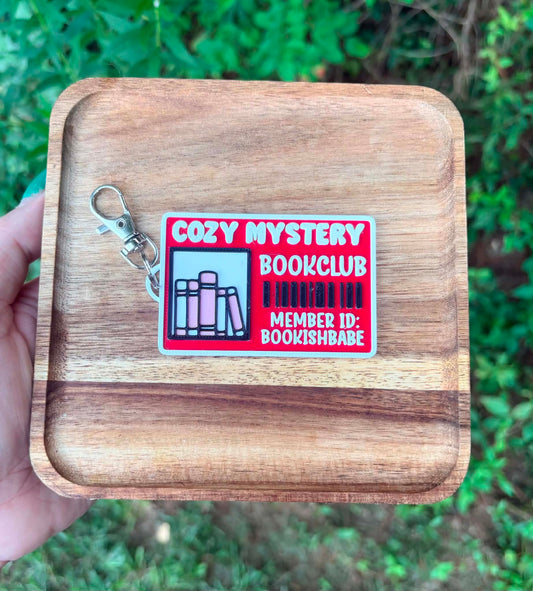 Keychains - Cozy Mystery Library Card