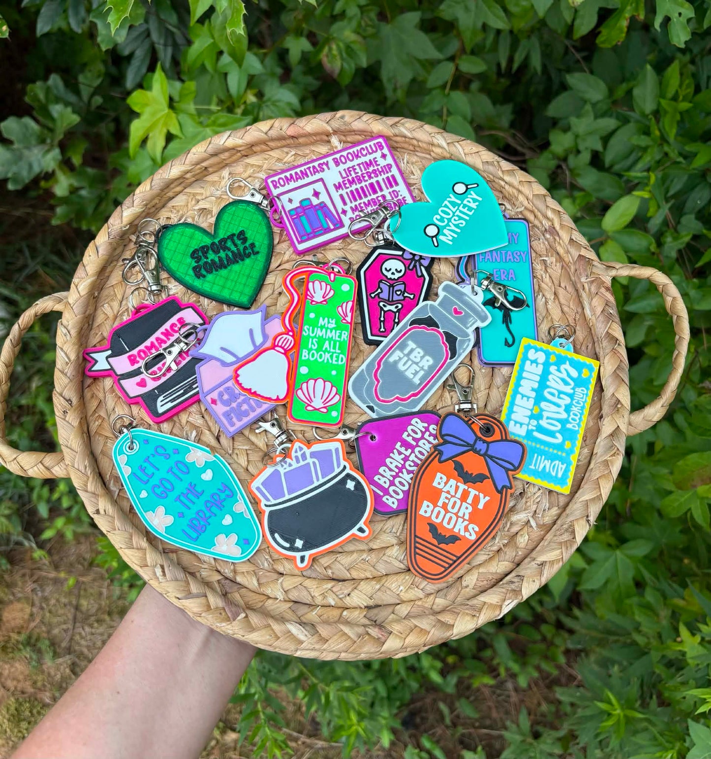 Keychains - Random Mystery Bundles of Bookish Keychains