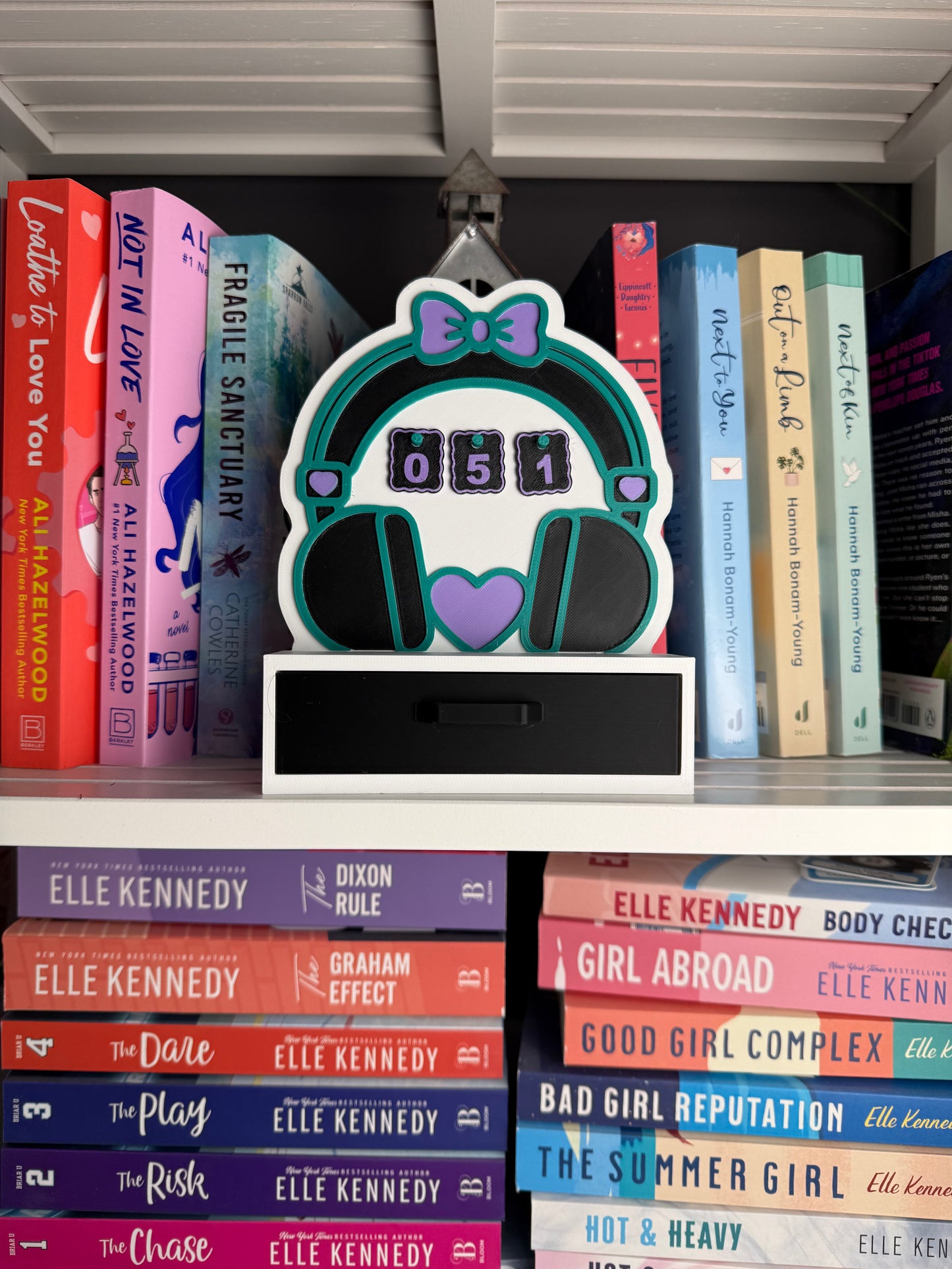 3D - Audiobook Tracker - Pick Your Colors