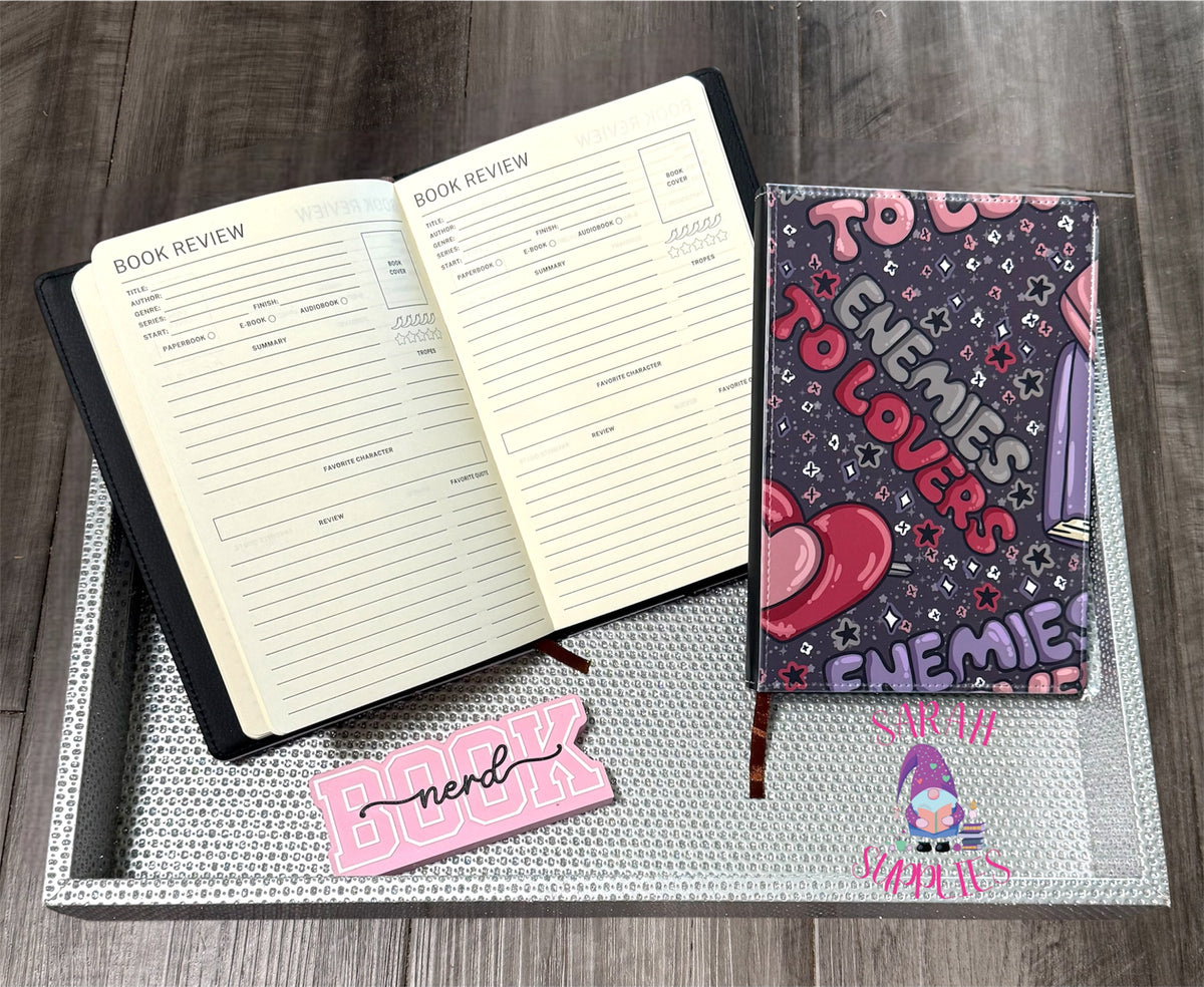 A5 - Enemies To Lovers Sublimation Journal - Refillable - Bookmarked