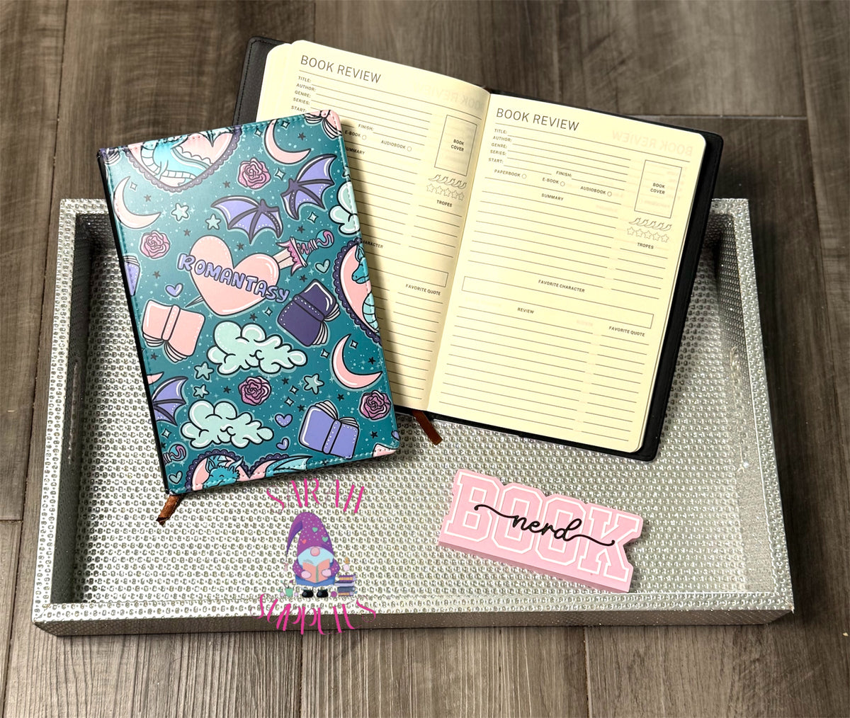 A5 - Romantasy Sublimation Journal - Refillable - Bookmarked
