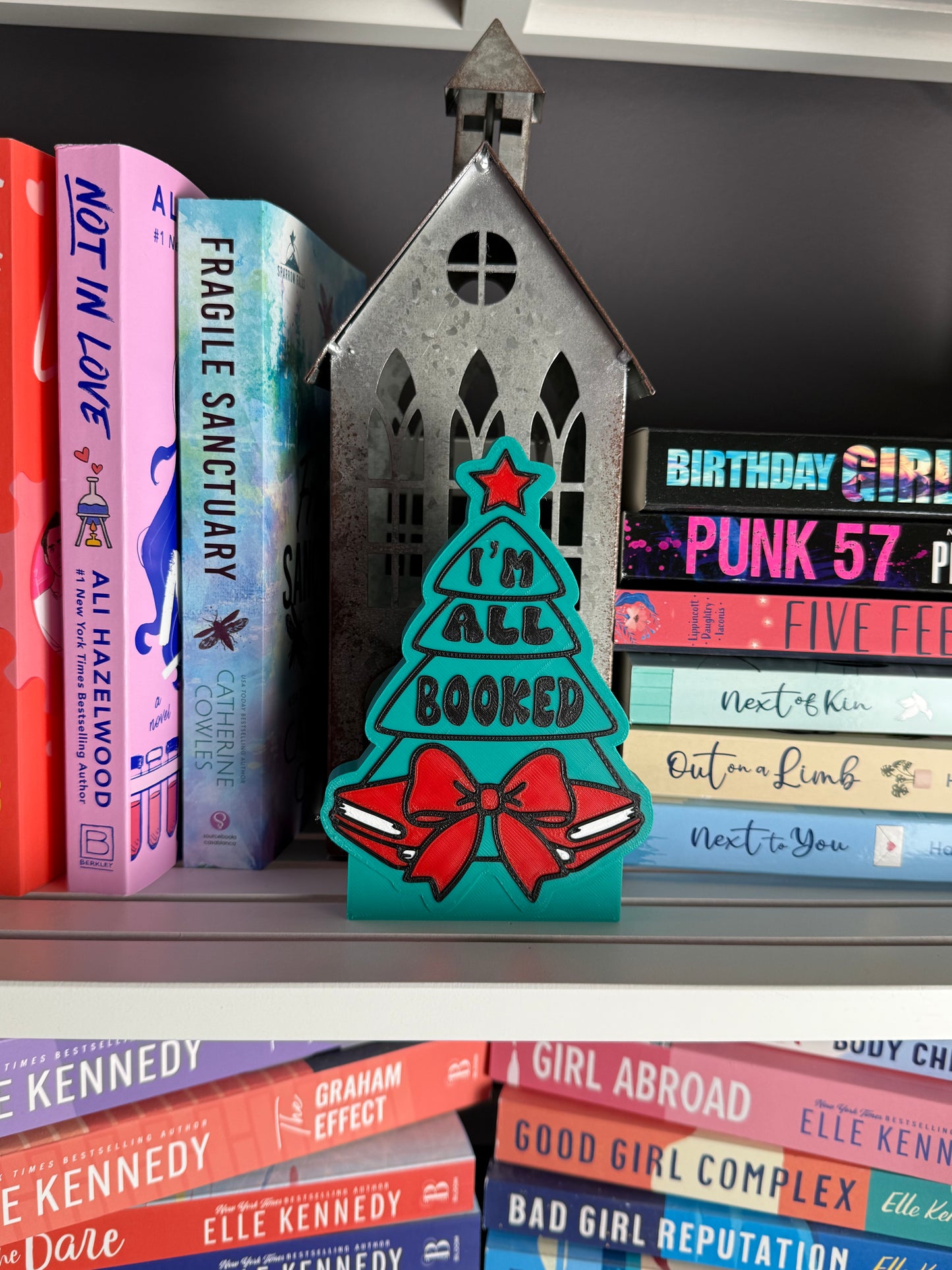 3D - Bookshelf Decor - I’m All Booked