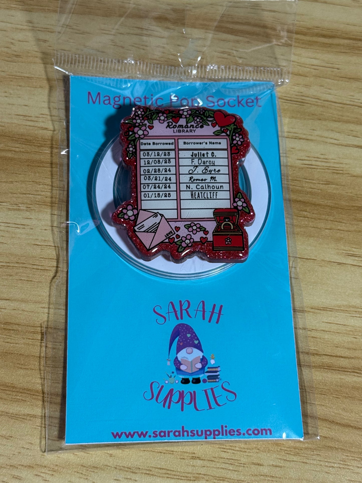 Pop Sockets - Romance Library