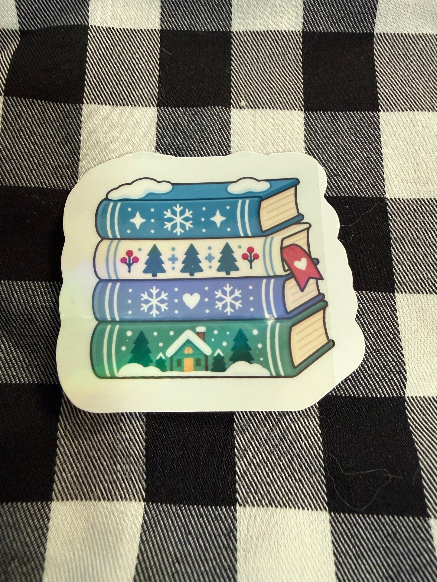 Holographic Stickers - Winter Books