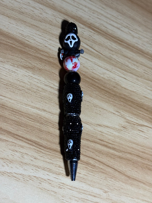 Beaded Pens - Ghostface