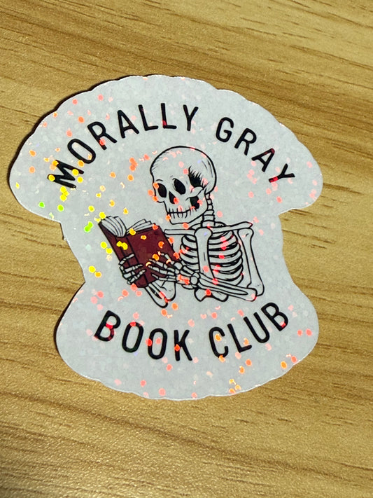 Holographic Stickers - Morally Gray Book Club