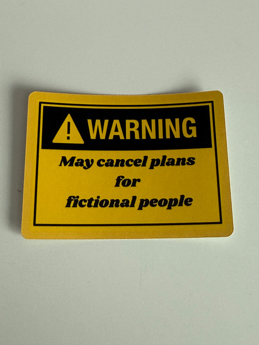 Stickers- Warning