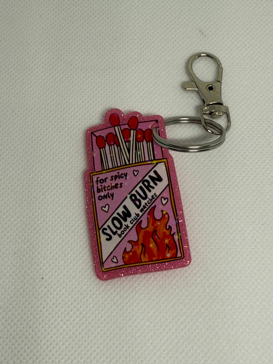 Keychains - Slow Burn Book Matches