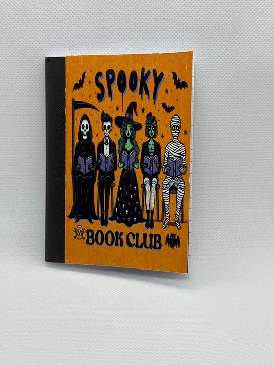 Mini Composition Books - Spooky Book Club