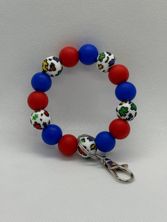 Wristlet - Autism Puzzle Pieces
