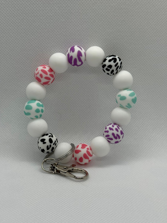Wristlet - Colorful Cow